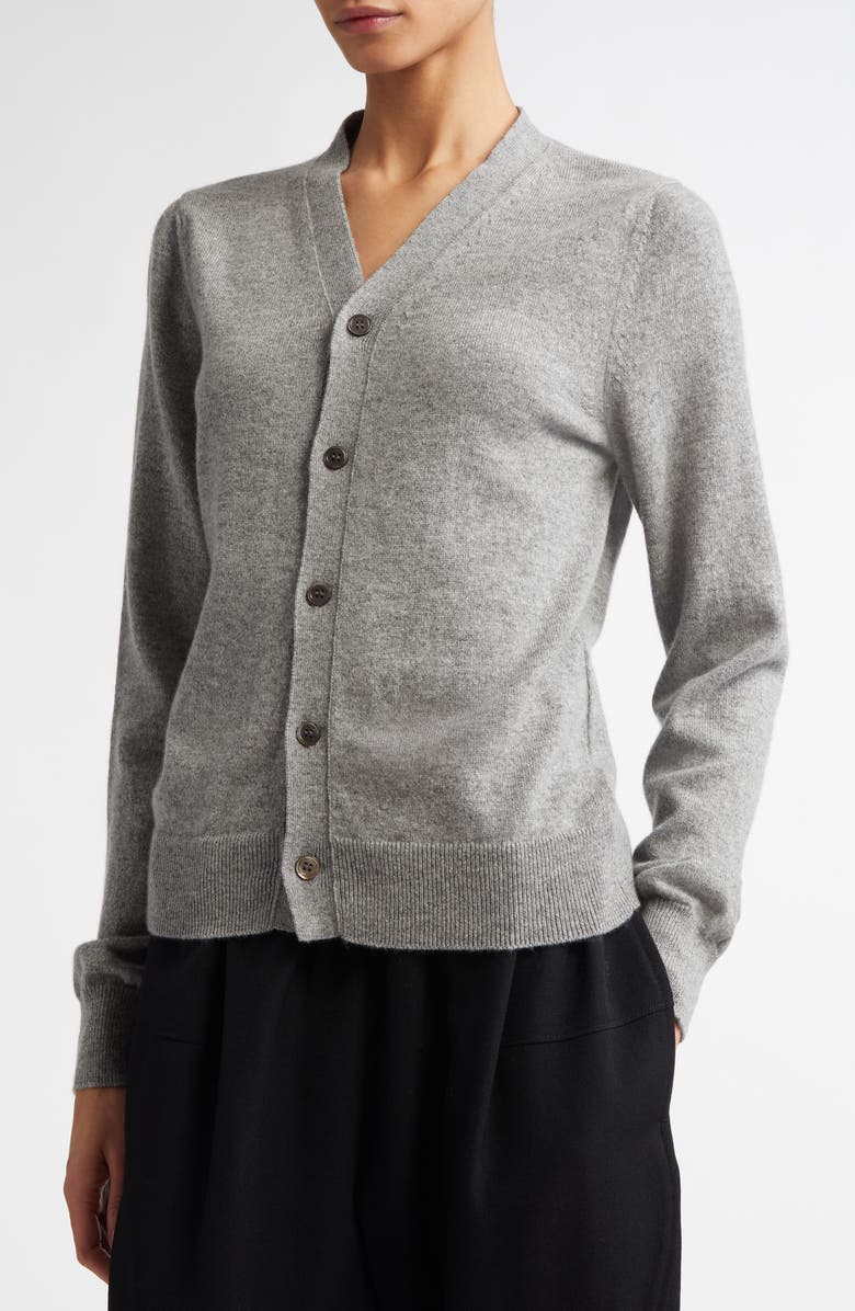 Comme des Garçons Comme des Garçons Cashmere V-Neck Cardigan, Alternate, color,