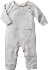 Hope & Henry Baby Raglan Sweater Romper