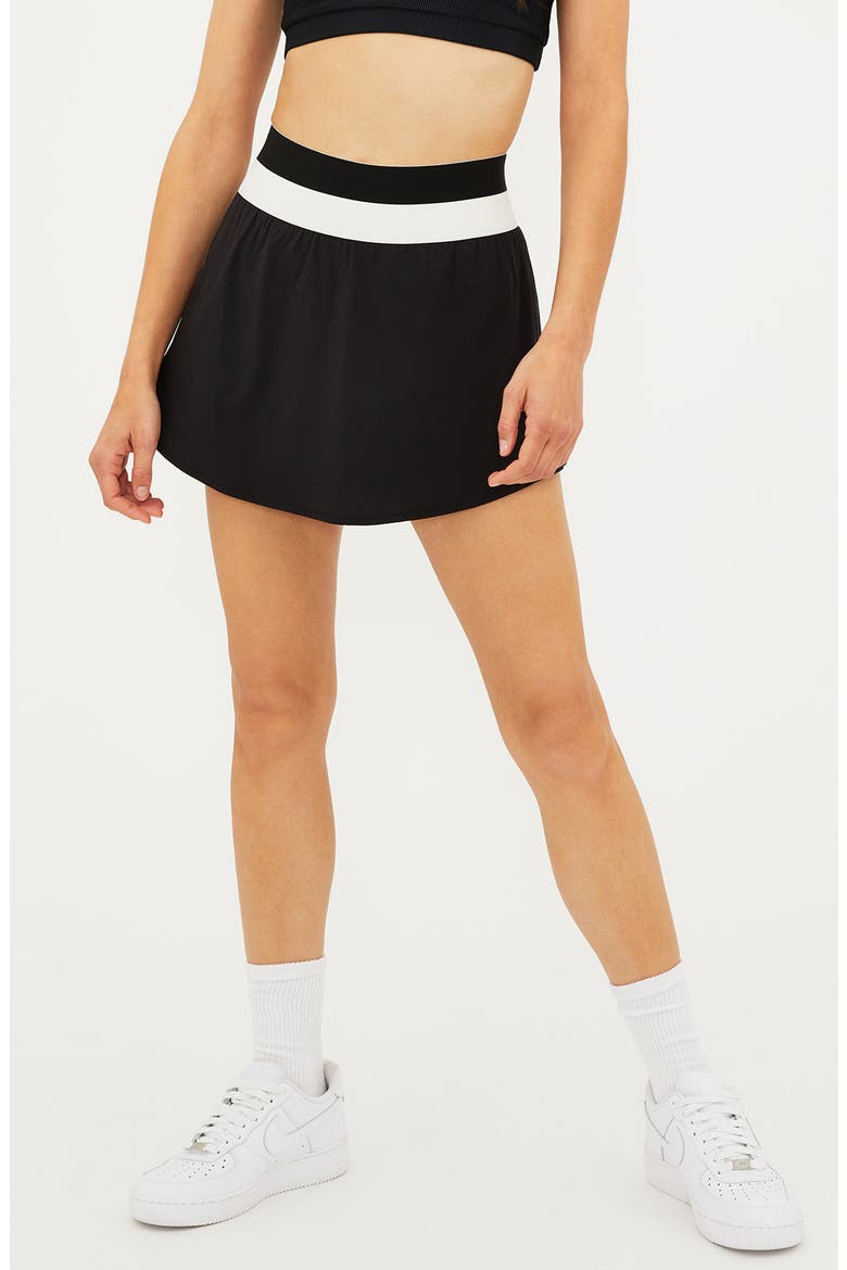 Coast Tennis Skirt, Main, color, BLACK
