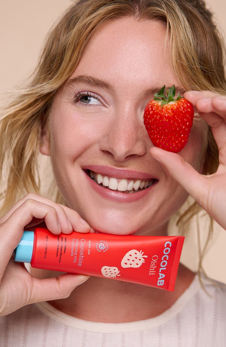 COCOLAB Cocoshine Whitening Toothpaste, Alternate, color,