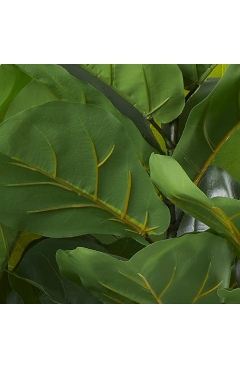 GINGER BIRCH STUDIO Green Faux Foliage Artificial Plant, Alternate, color, Green