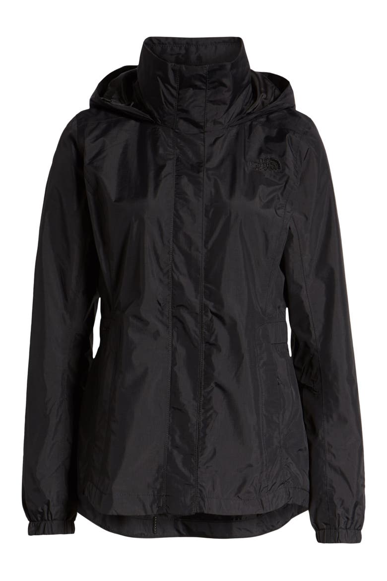 Resolve II Hooded Waterproof/Windproof Parka, Alternate, color, TNF BLACK