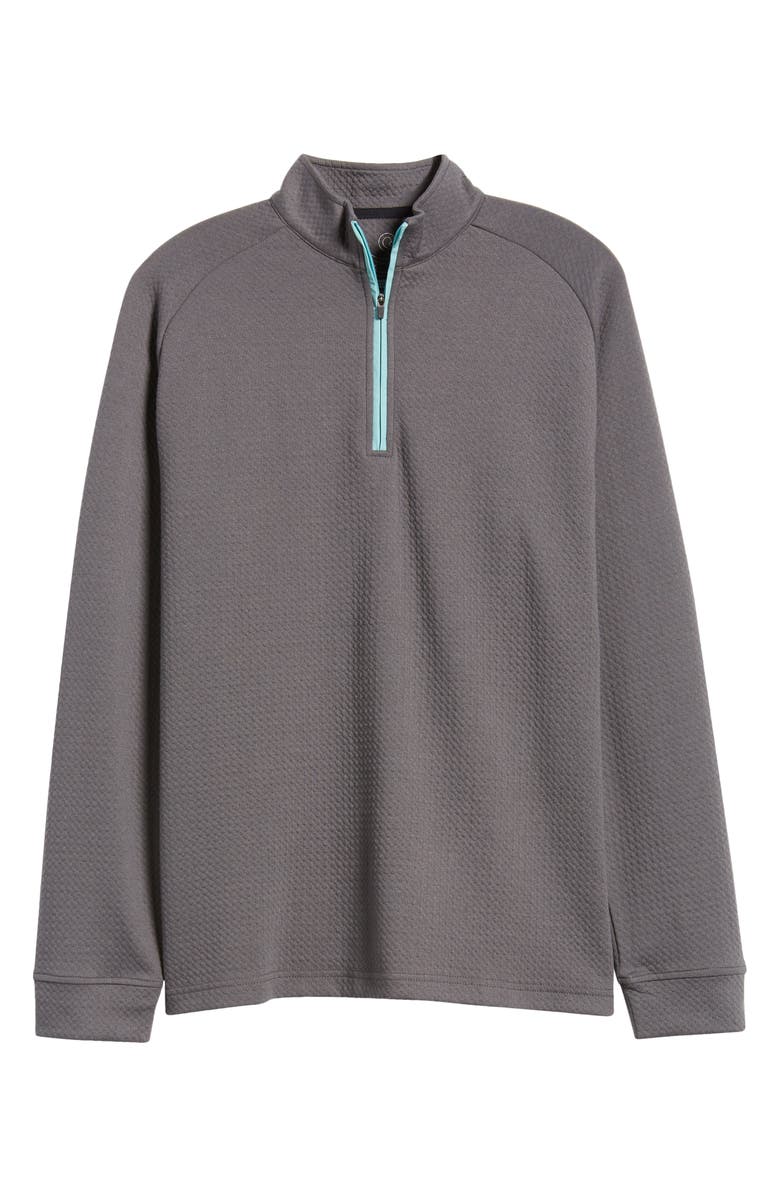 Swannies Scott Textured Quarter Zip Golf Pullover, Alternate, color, 