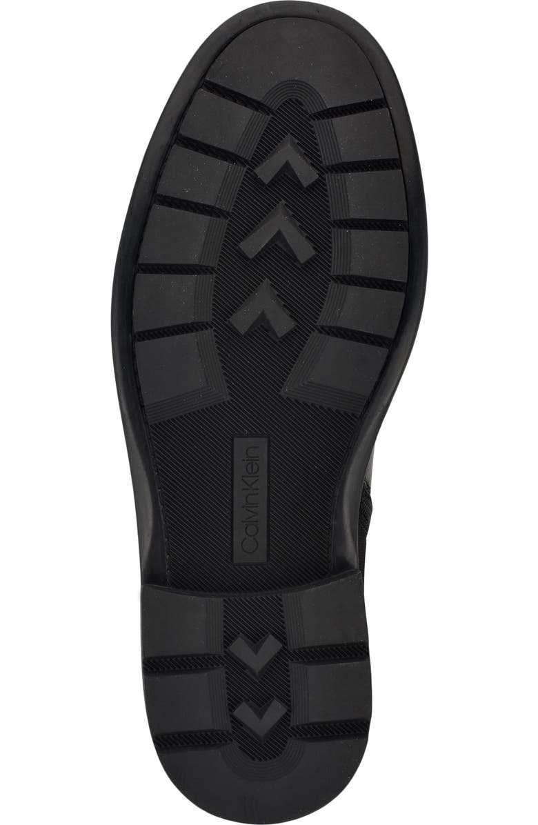 Calvin Klein Domly Lace-Up Cap Toe Boot, Alternate, color,