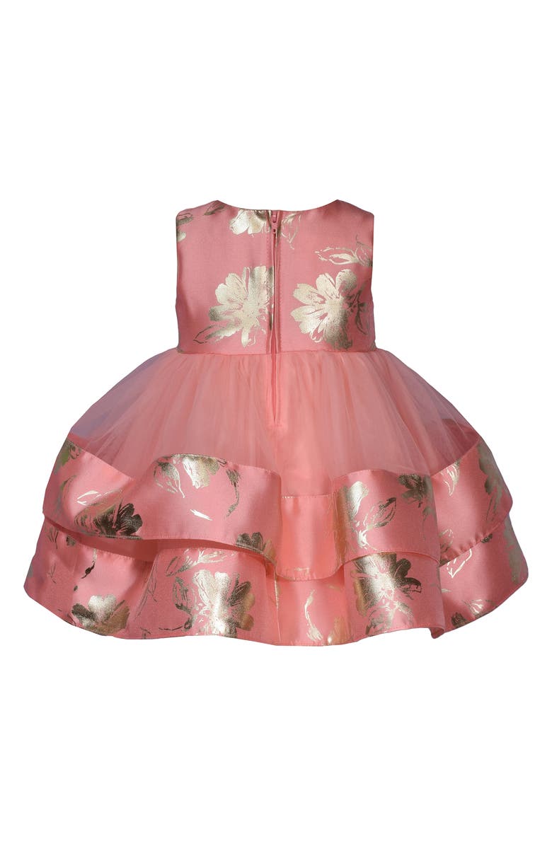 Iris & Ivy Metallic Fit & Flare Party Dress, Alternate, color, 