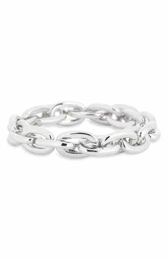 NORDSTROM RACK Oval Link Stretch Bracelet