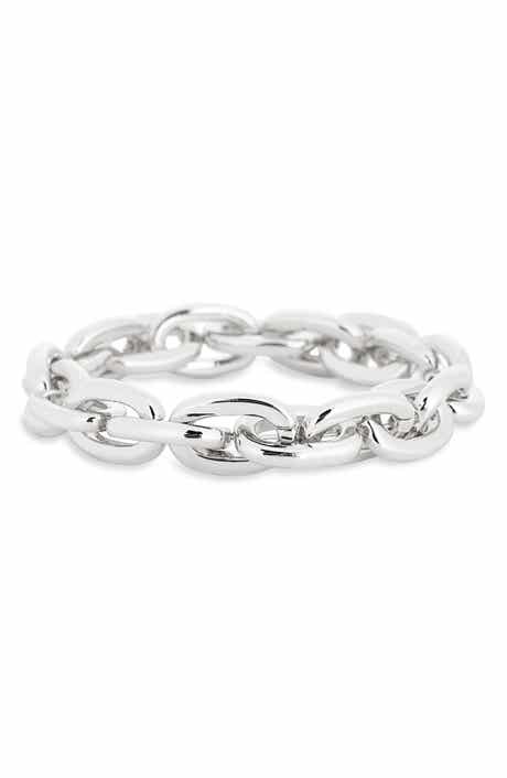 NORDSTROM RACK Oval Link Stretch Bracelet