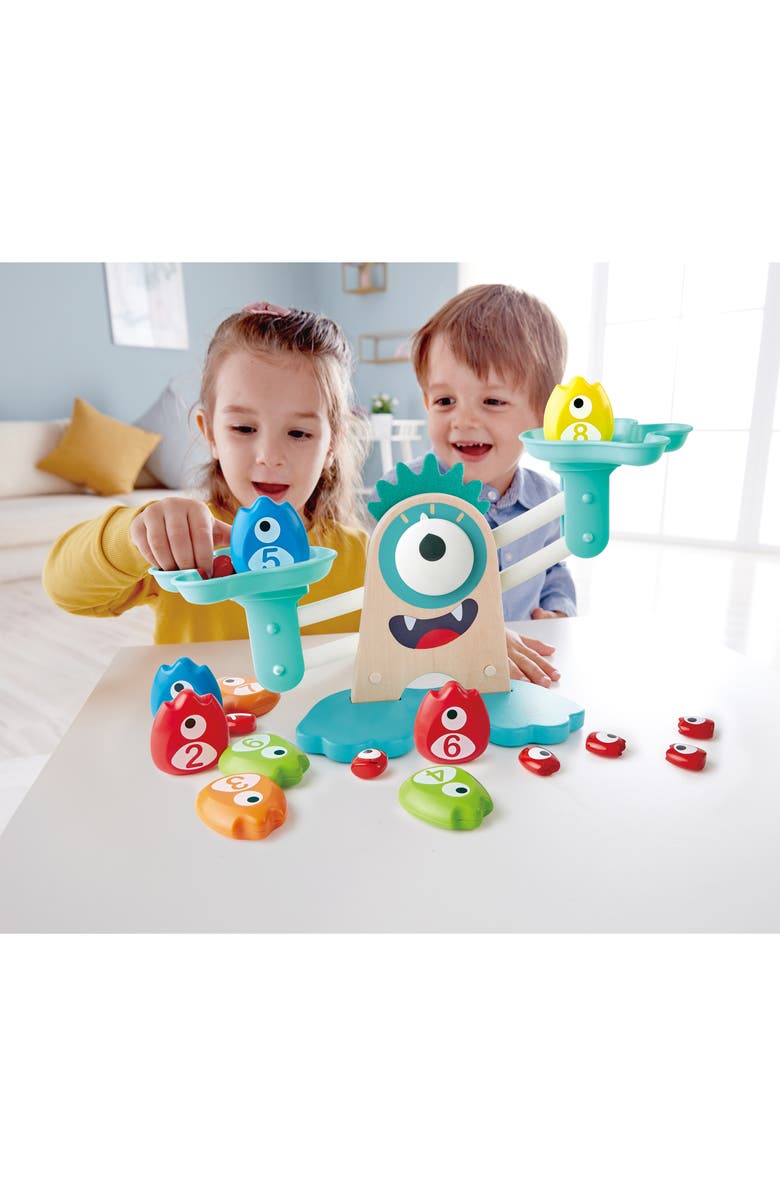 Hape Monster Math Scale Toy, Alternate, color,
