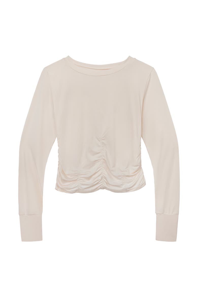 Ruched Sun Shirt, Alternate, color, Vanilla