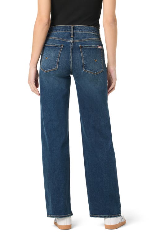 Hudson Jeans Rosalie High Waist Wide Leg Jeans In Mezzanine