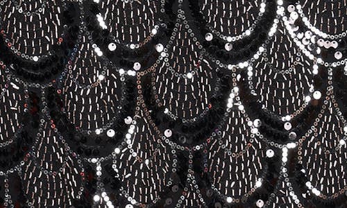 Alex Evenings Cap Sleeve Sequin Dress In Multi