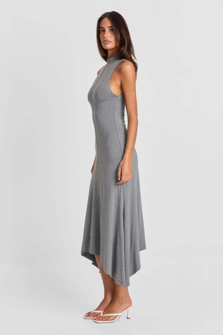 Maeve Midi Dress, Alternate, color, Grey Marle