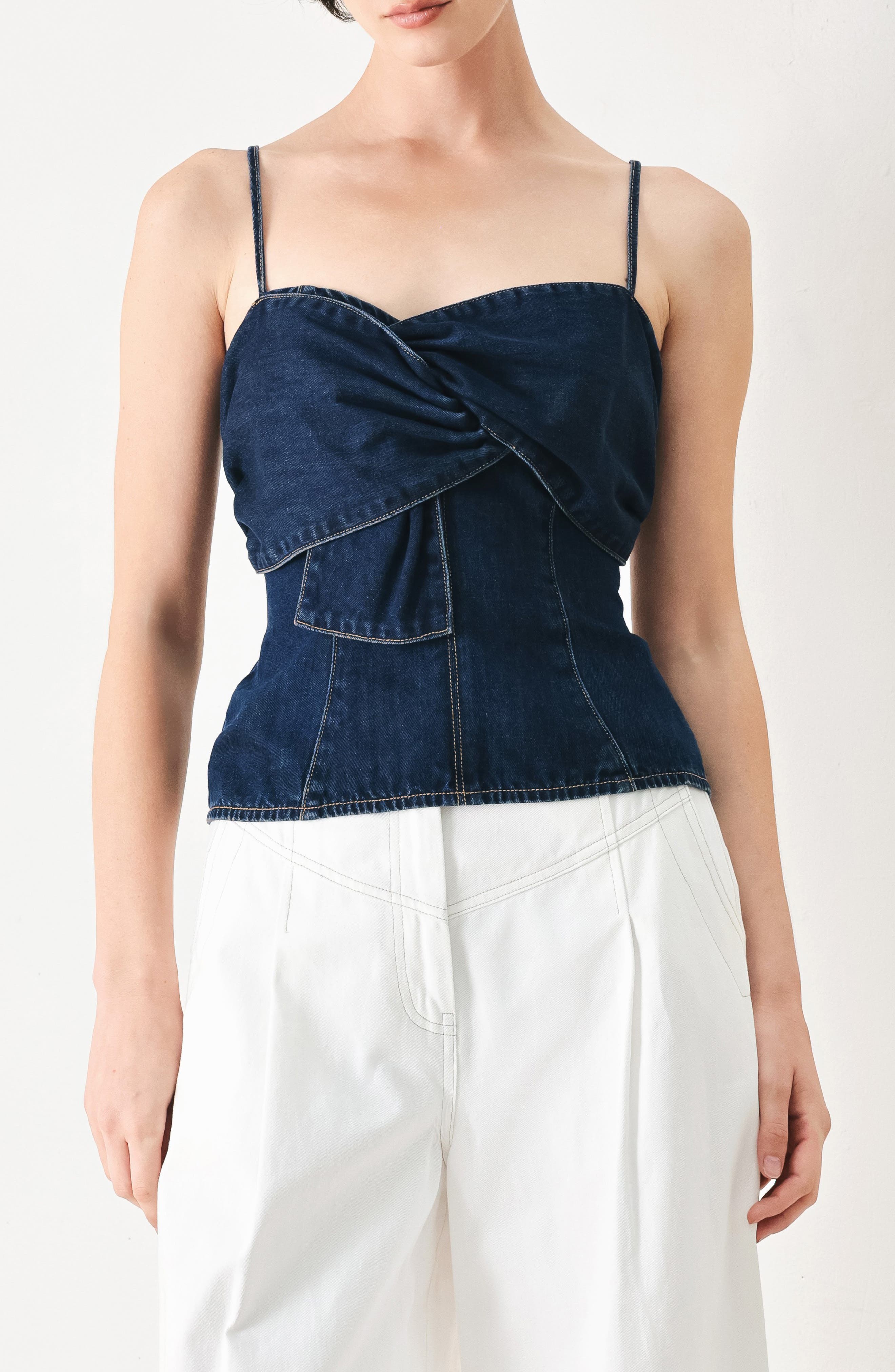 FREEMARKET Denim Camisole