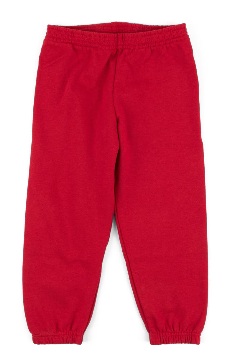 Kids Sweatpants, Main, color, RED