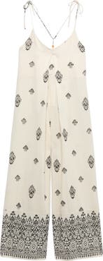 PER UNA BY M&S Print Cotton Jumpsuit