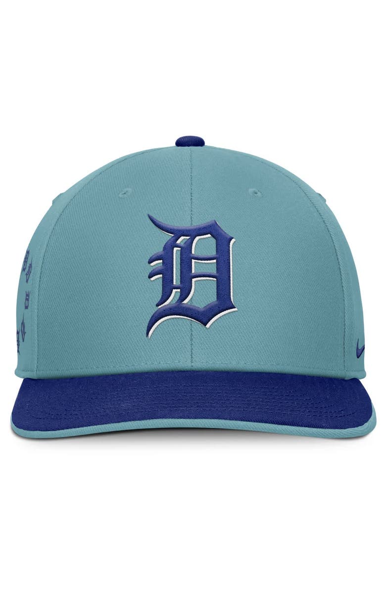 Nike Men's Nike  Turquoise Detroit Tigers Father's Day Pro Performance Snapback Hat, Alternate, color, 