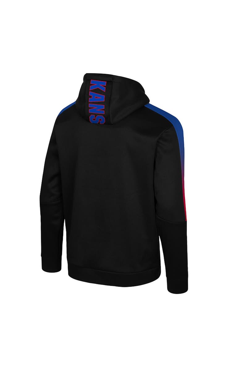 COLOSSEUM Men's Colosseum Black Kansas Jayhawks The Gang Blackout Hoodie, Alternate, color, 