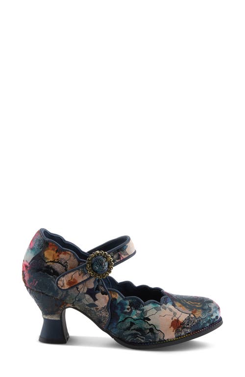 L'artiste By Spring Step Adodora Mary Jane Pump In Multi