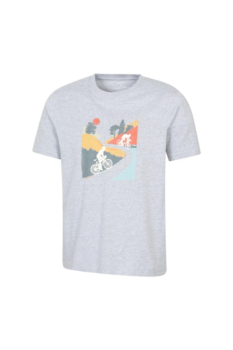 Gender Inclusive Mountain Bike Cotton T-Shirt, Alternate, color, Alloy Grey