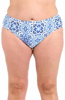 La Blanca Alborian Mid Rise Bikini Bottoms