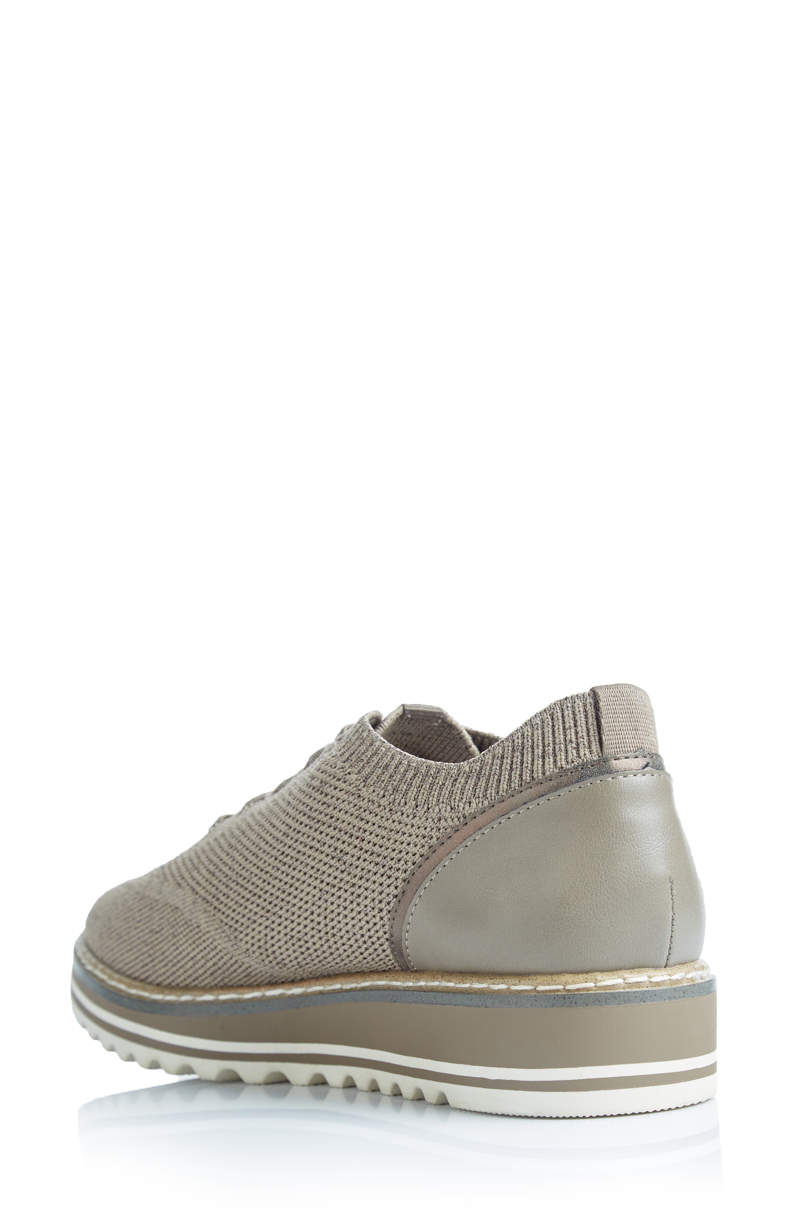 Me Too Arie Knit Sneaker, Alternate, color, Dune Met