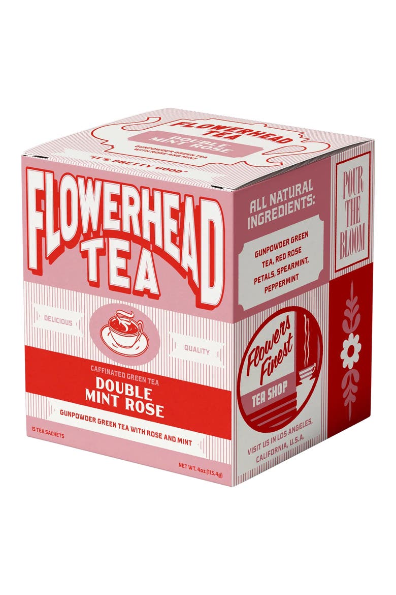 Double Mint Rose Green Tea, Main, color, DOUBLE MINT ROSE