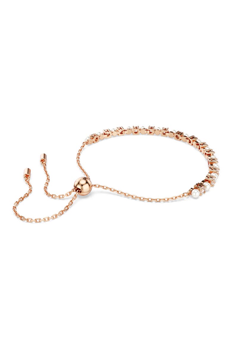 Matrix Slider Bracelet, Alternate, color, WHITE/SILVER/ROSE GOLD