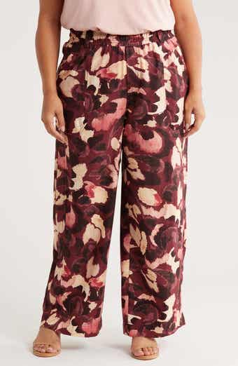 Democracy Wide Leg Pull-On Pants