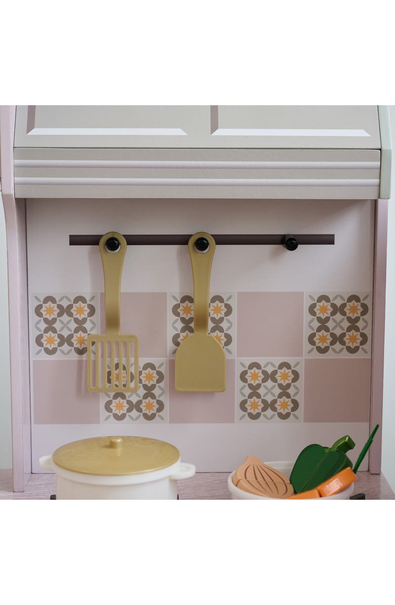 Teamson Kids Little Chef Normandie Play Kitchen & Accessories, Alternate, color, Green