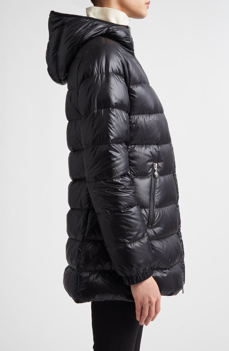 Moncler Glements Down Puffer Jacket, Alternate, color, Black