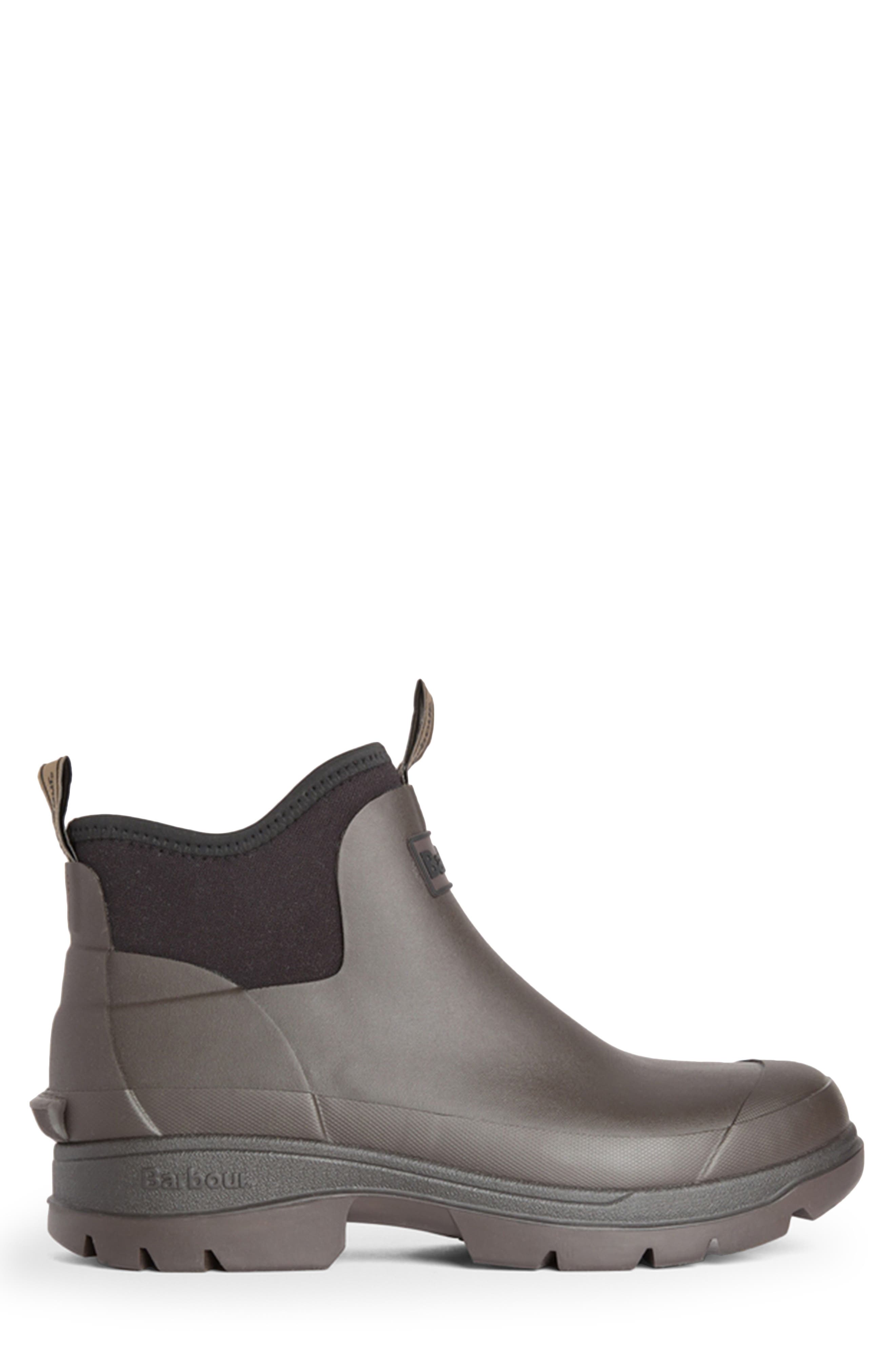 Ridge Wellington Rain Boot, Alternate, color, DARK BROWN