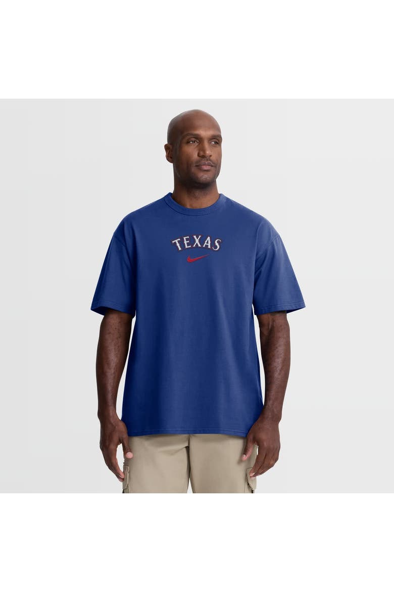 Men's Nike  Royal Texas Rangers Max90 T-Shirt, Main, color, Royal