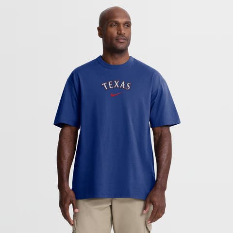 Men's Nike  Royal Texas Rangers Max90 T-Shirt