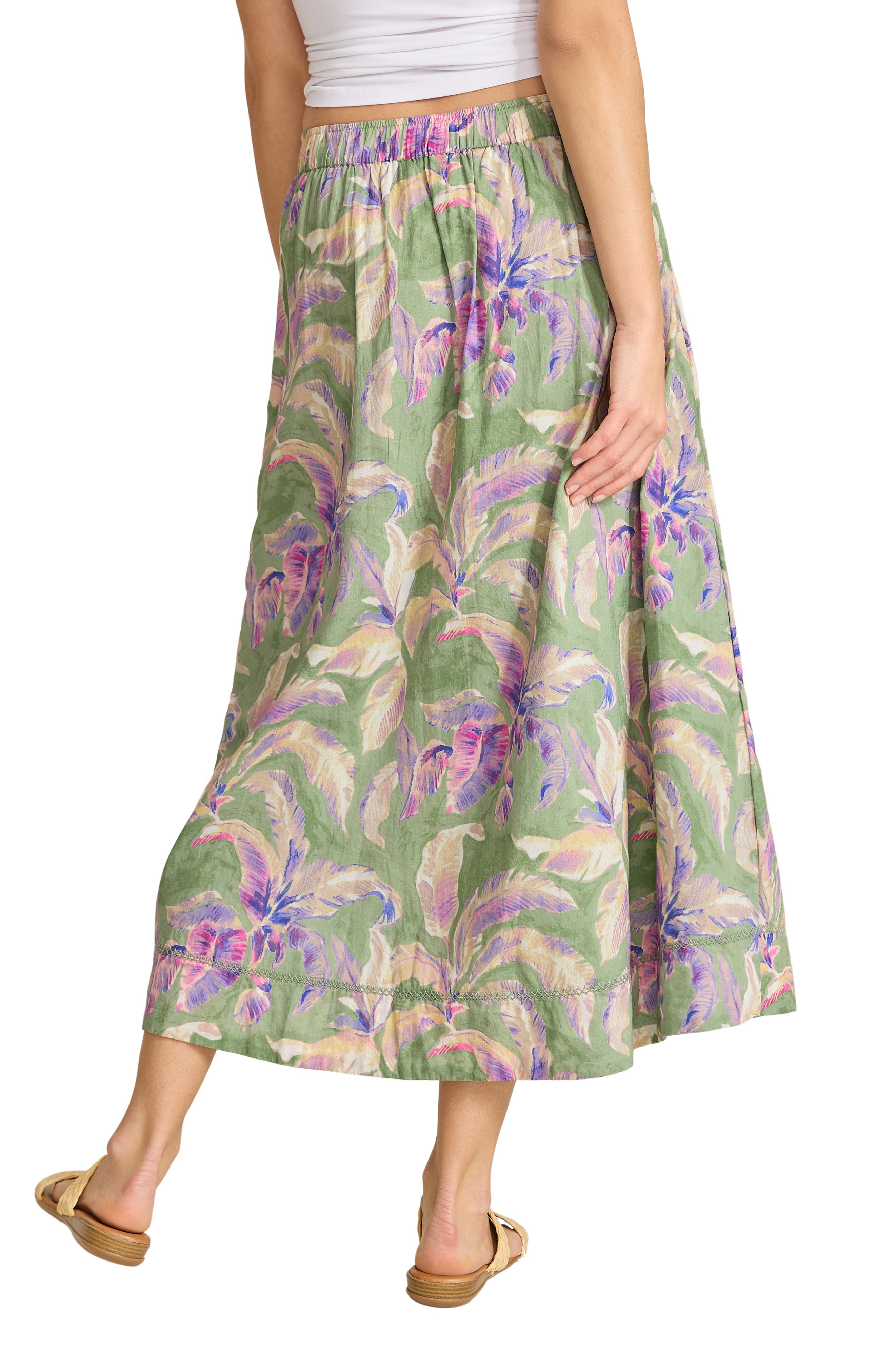 Norte Bloom Maxi Wrap Skirt - image 2