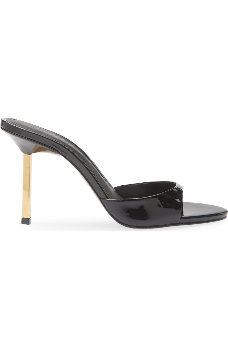 Schutz Allure Slide Sandal, Alternate, color, Black