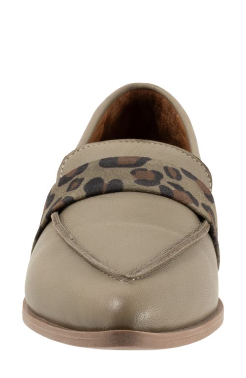 Bueno Bristol Pointed Toe Loafer In Green