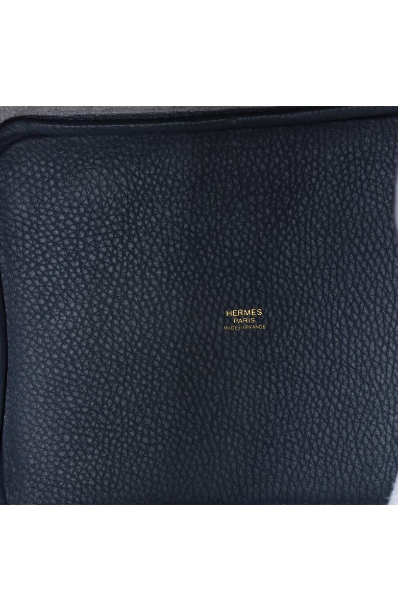 Pre-Owned Hermes Picotin Lock Bag Clemence MM, Alternate, color, Bleu Orage