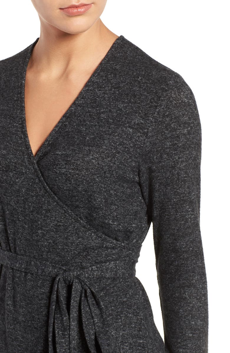 Trouvé Wrap Sweater, Alternate, color, 