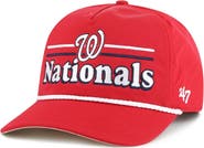 '47 Men's '47 Red Washington Nationals Campscape Hitch Adjustable Hat