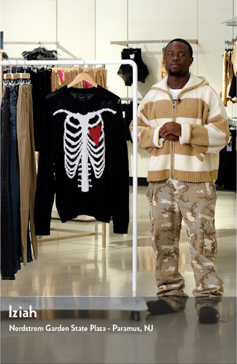 Heartcage Crewneck Sweater, sales video thumbnail