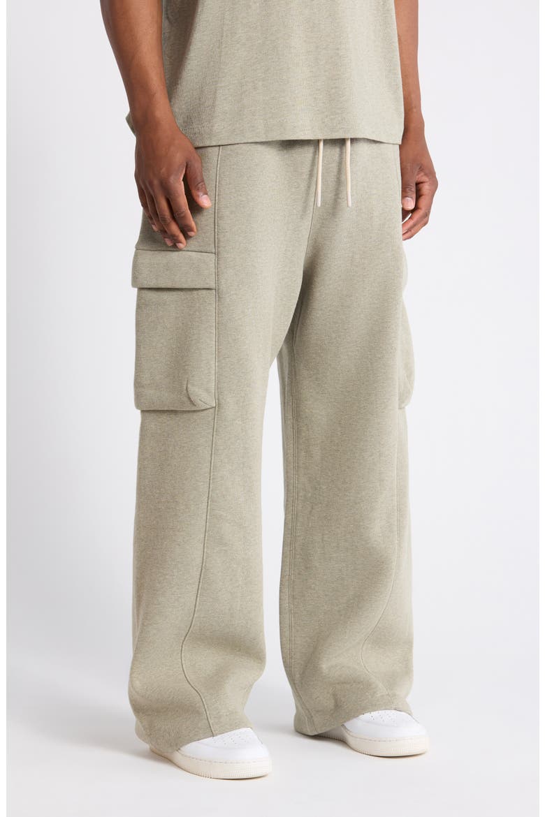 Cargo Pocket Field Pants, Alternate, color, SEAL HEATHER
