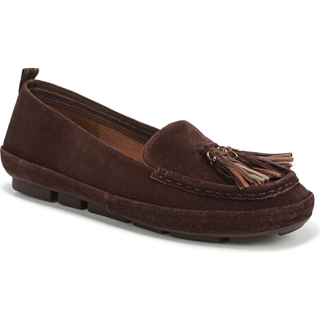 Naturalizer Betsy Tassel Moc Toe Loafer In Brown