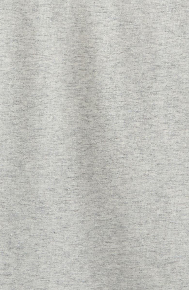 Zella Girl Kids' Breeze Back Tee, Alternate, color, Grey Light Heather