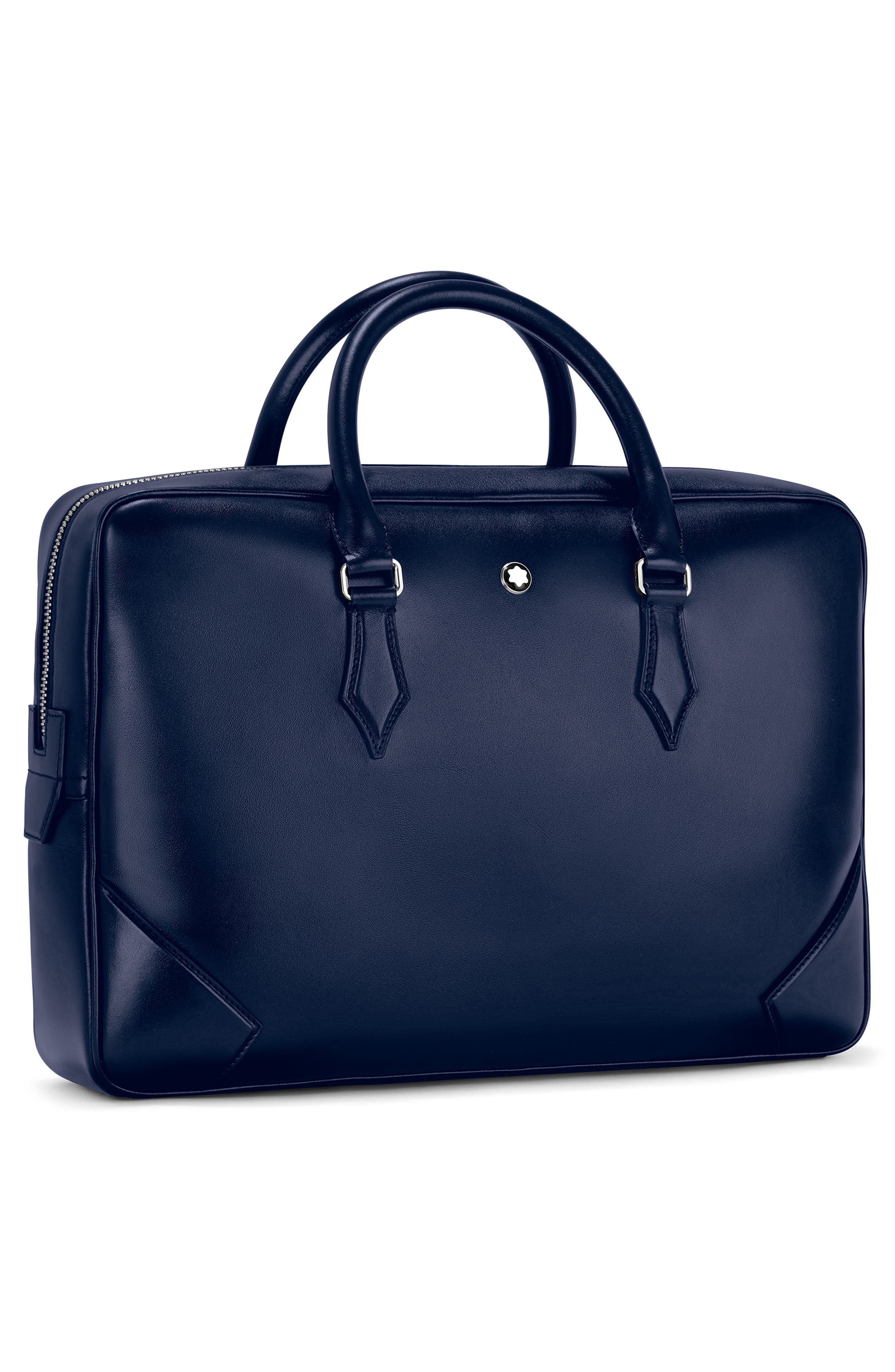 Montblanc Meisterstück Leather Document Case, Alternate, color, 