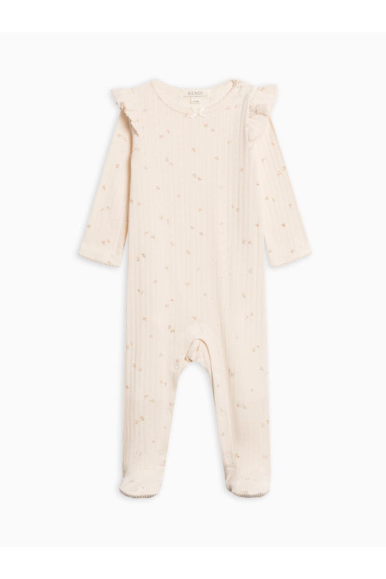 Addy Pointelle Romper, Alternate, color, Loren Floral
