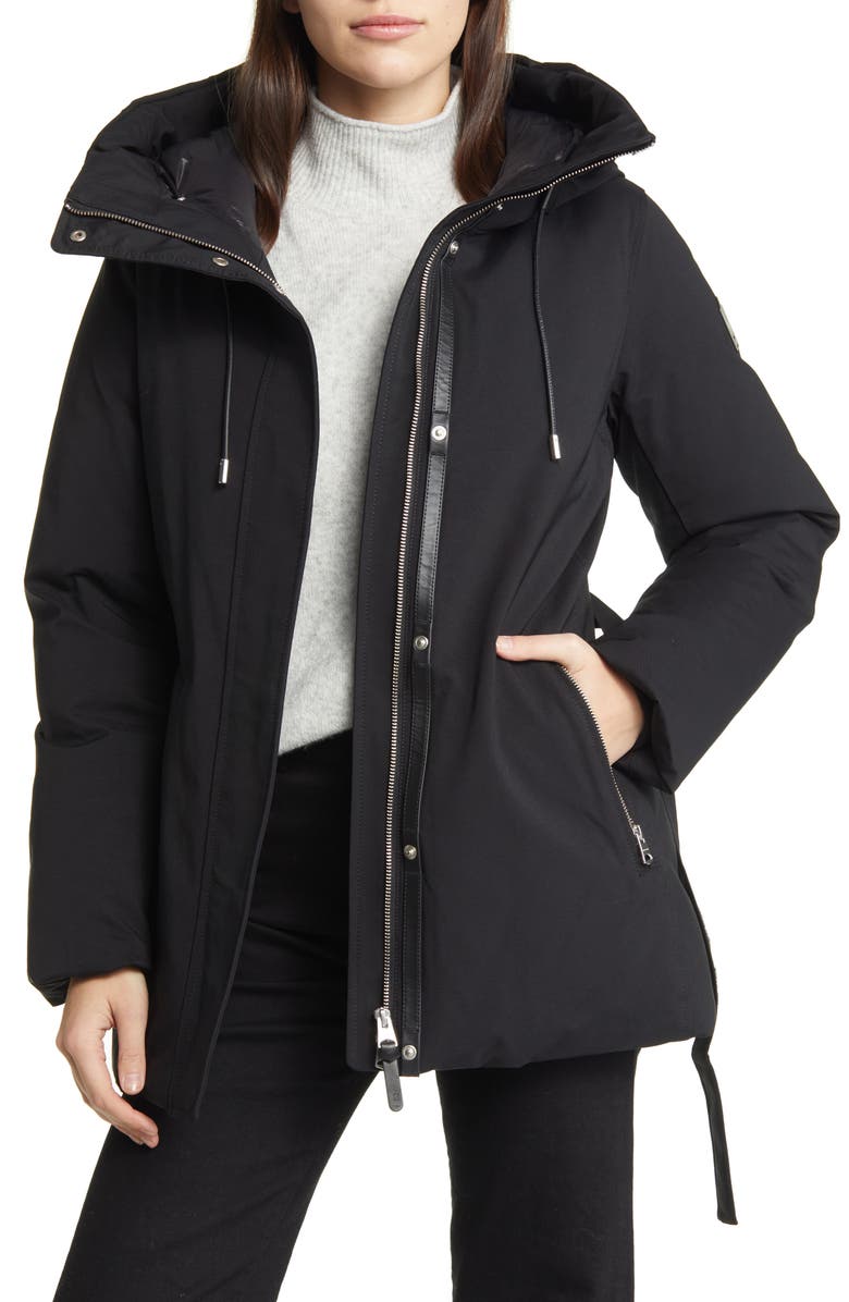 Mackage Jeni Water Repellent 800 Fill Power Down 2-in-1 Parka with Genuine Shearling Trim, Alternate, color,