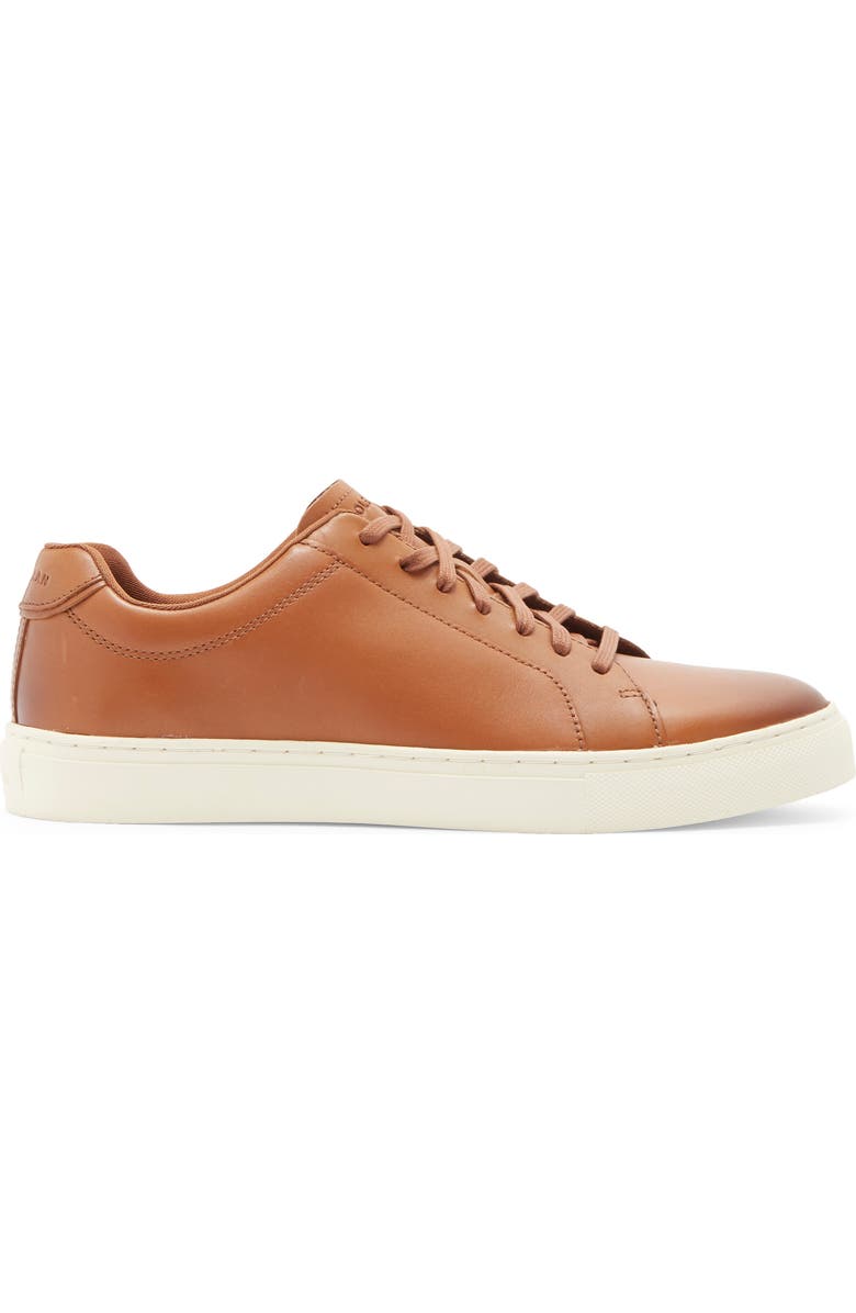 Cole Haan Grand Series Jensen Leather Low Top Sneaker, Alternate, color, British Tan