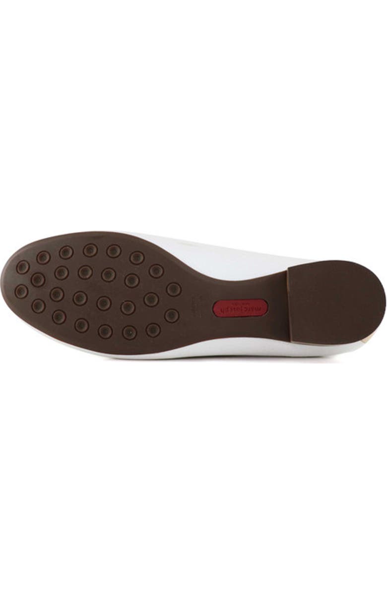 Marc Joseph New York Grand Street Leather Buckle Loafer, Alternate, color, White & Champagne Grainy