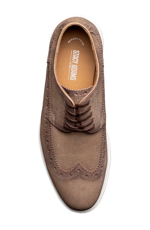 Stacy Adams Trudell Wingtip Oxford In Sand