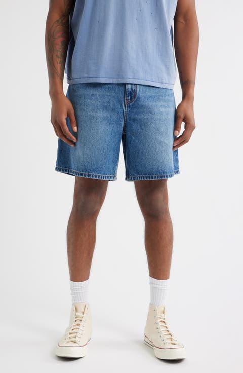 Trail Cotton Denim Shorts